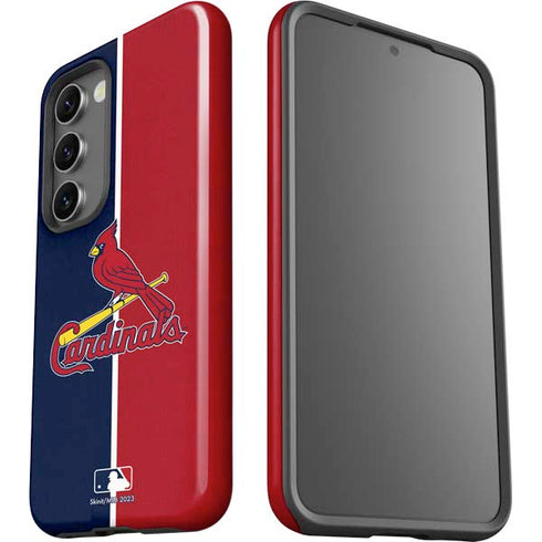 MLB St. Louis Cardinals Split Galaxy S23 Pro Case