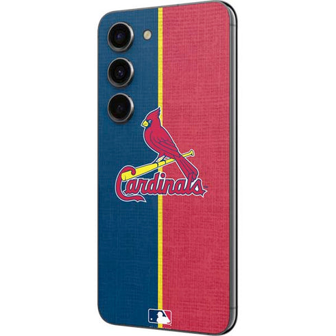 MLB St. Louis Cardinals Split Galaxy S23 Skin