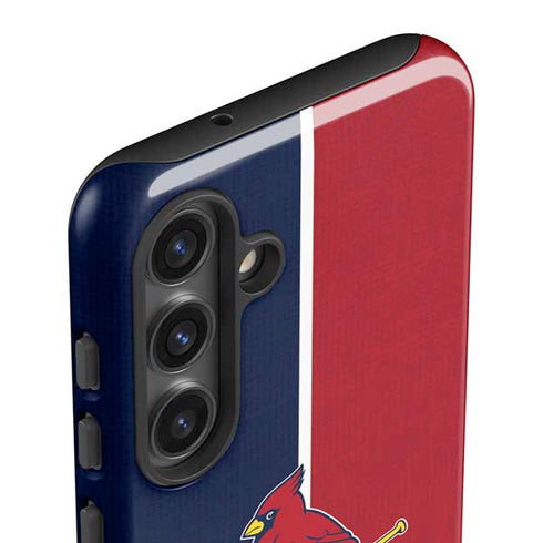 MLB St. Louis Cardinals Split Galaxy S24 Impact Case