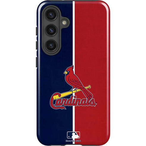 MLB St. Louis Cardinals Split Galaxy S24 Plus Impact Case