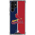MLB St. Louis Cardinals Split Galaxy S24 Ultra Clear Case