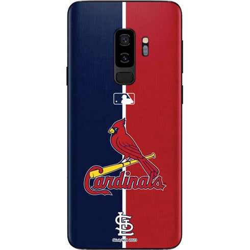 MLB St. Louis Cardinals Split Galaxy S9 Plus Skin