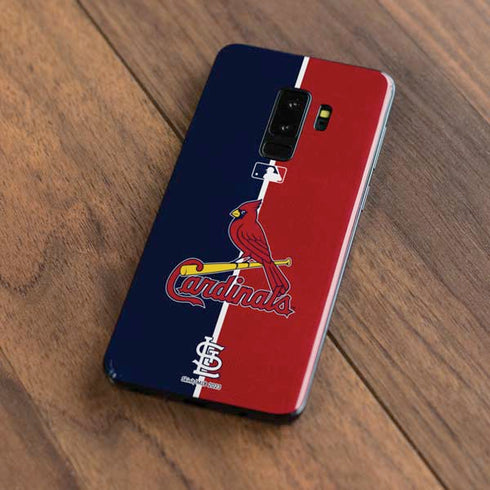 MLB St. Louis Cardinals Split Galaxy S9 Plus Skin