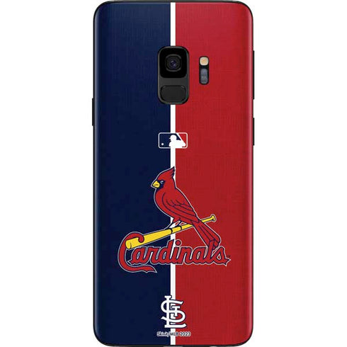 MLB St. Louis Cardinals Split Galaxy S9 Skin