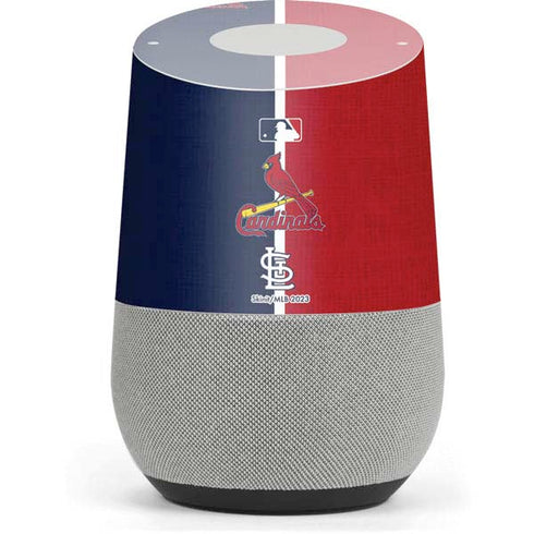 MLB St. Louis Cardinals Split Google Home Skin