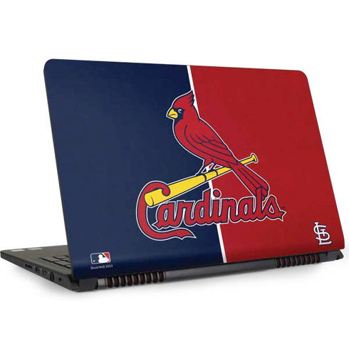 MLB St. Louis Cardinals Split Dell Inspiron Skin