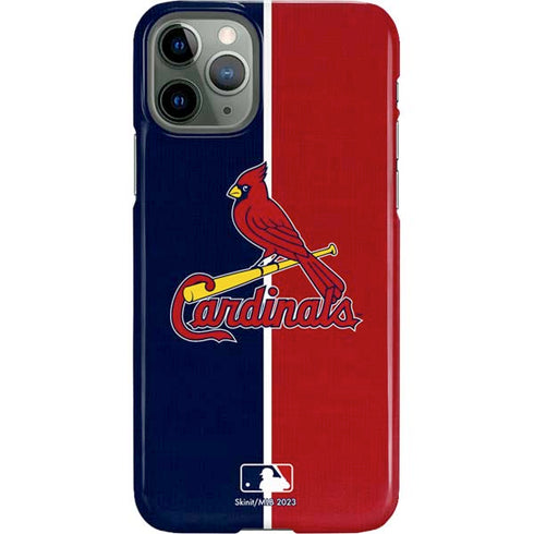 MLB St. Louis Cardinals Split iPhone 11 Pro Lite Case