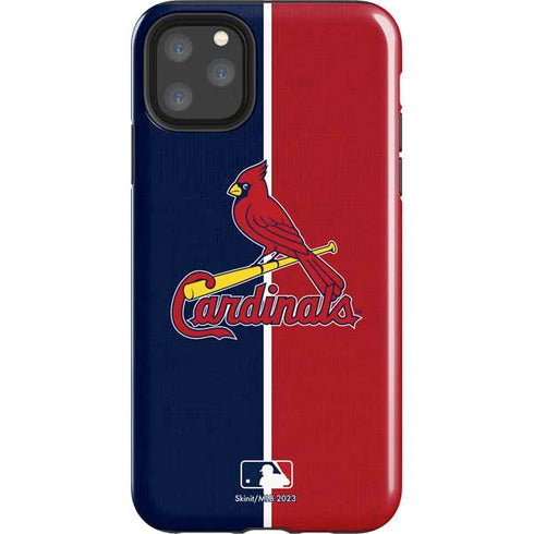 MLB St. Louis Cardinals Split iPhone 11 Pro Max Impact Case