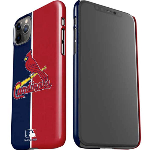MLB St. Louis Cardinals Split iPhone 11 Pro Max Lite Case