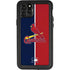 MLB St. Louis Cardinals Split iPhone 11 Pro Max Waterproof Case