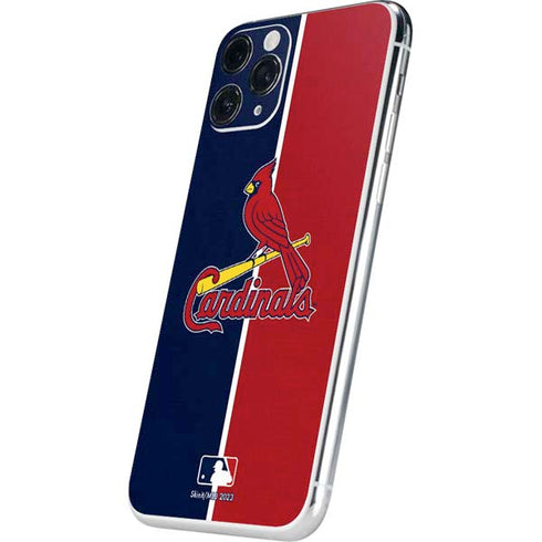 MLB St. Louis Cardinals Split iPhone 11 Pro Skin