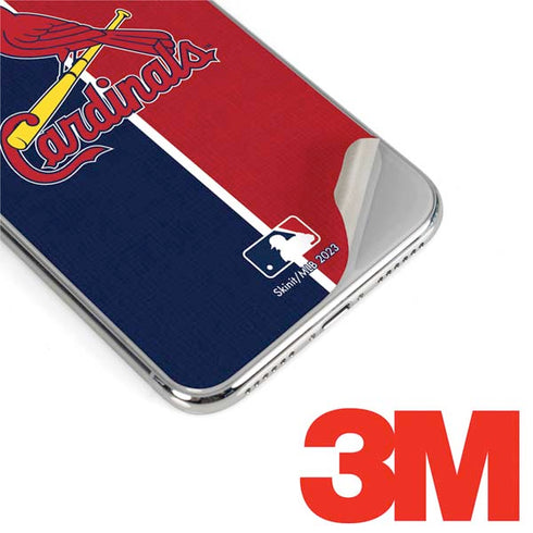 MLB St. Louis Cardinals Split iPhone 11 Pro Skin