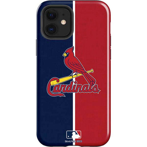 MLB St. Louis Cardinals Split iPhone 12 Impact Case
