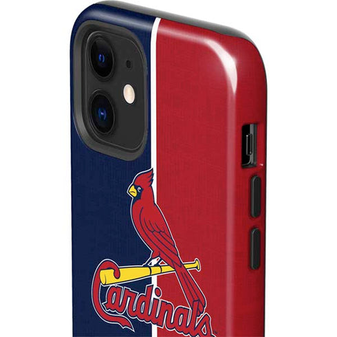 MLB St. Louis Cardinals Split iPhone 12 Impact Case