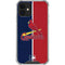 MLB St. Louis Cardinals Split iPhone 12 Mini Clear Case