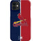 MLB St. Louis Cardinals Split iPhone 12 Mini Lite Case