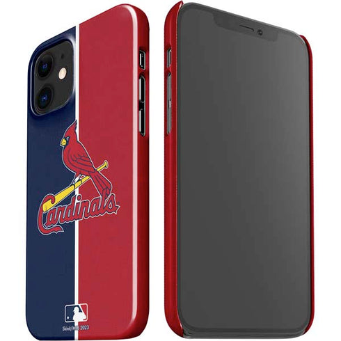 MLB St. Louis Cardinals Split iPhone 12 Mini Lite Case
