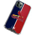 MLB St. Louis Cardinals Split iPhone 12 Pro Clear Case