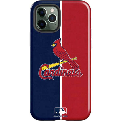 MLB St. Louis Cardinals Split iPhone 12 Pro Impact Case