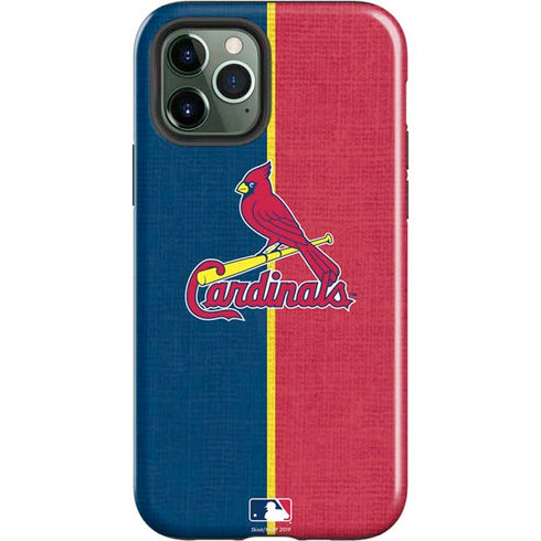 MLB St. Louis Cardinals Split iPhone 12 Pro Max Impact Case
