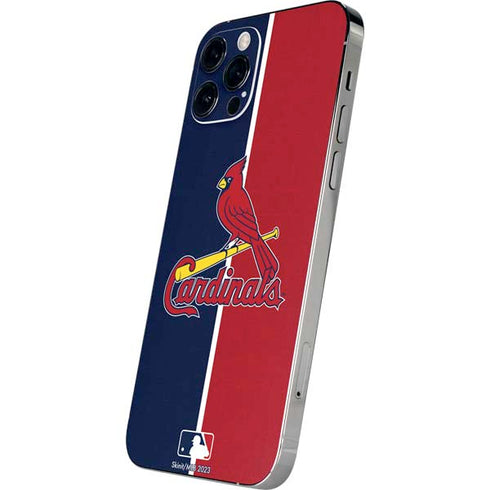 MLB St. Louis Cardinals Split iPhone 12 Pro Skin