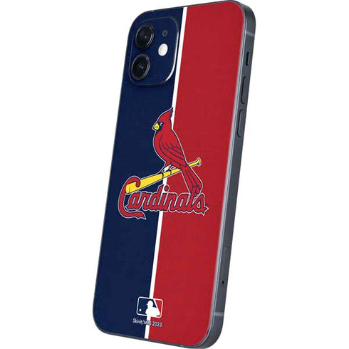 MLB St. Louis Cardinals Split iPhone 12 Skin