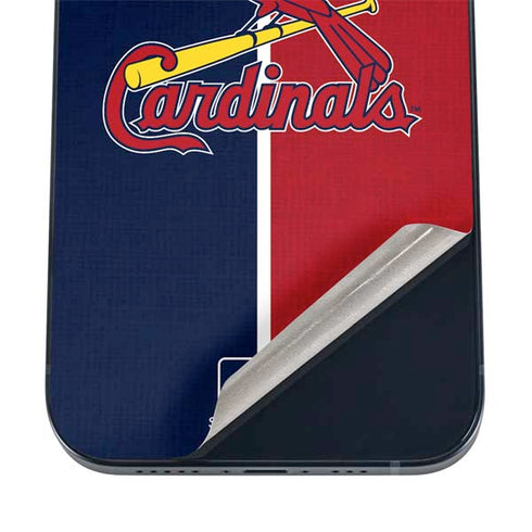 MLB St. Louis Cardinals Split iPhone 12 Skin