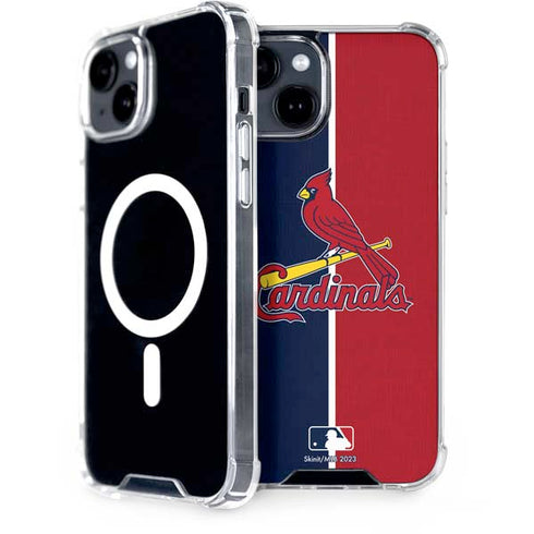 MLB St. Louis Cardinals Split iPhone 13 MagSafe Case