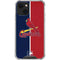 MLB St. Louis Cardinals Split iPhone 13 Mini Clear Case