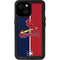 MLB St. Louis Cardinals Split iPhone 13 Mini Waterproof Case