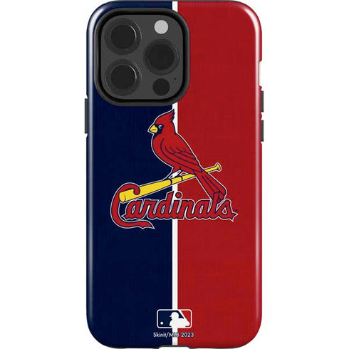 MLB St. Louis Cardinals Split iPhone 13 Pro Impact Case