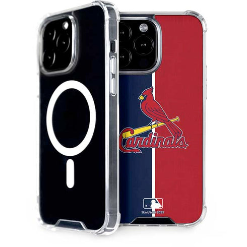 MLB St. Louis Cardinals Split iPhone 13 Pro Max MagSafe Case