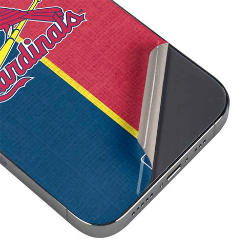 MLB St. Louis Cardinals Split iPhone 13 Pro Max Skin