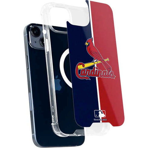 MLB St. Louis Cardinals Split iPhone 14 MagSafe Case