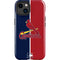 MLB St. Louis Cardinals Split iPhone 15 Plus Impact Case