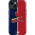 MLB St. Louis Cardinals Split iPhone 15 Plus Impact Case