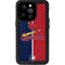 MLB St. Louis Cardinals Split iPhone 14 Pro Waterproof Case