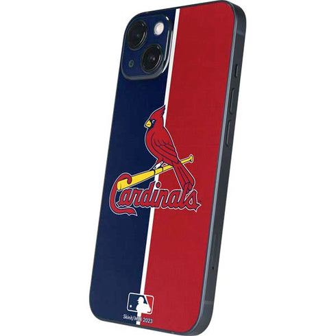 MLB St. Louis Cardinals Split iPhone 14 Skin