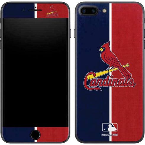 MLB St. Louis Cardinals Split iPhone 8 Plus Skin