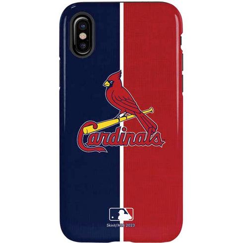 MLB St. Louis Cardinals Split iPhone X Pro Case