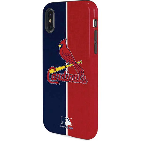 MLB St. Louis Cardinals Split iPhone X Pro Case