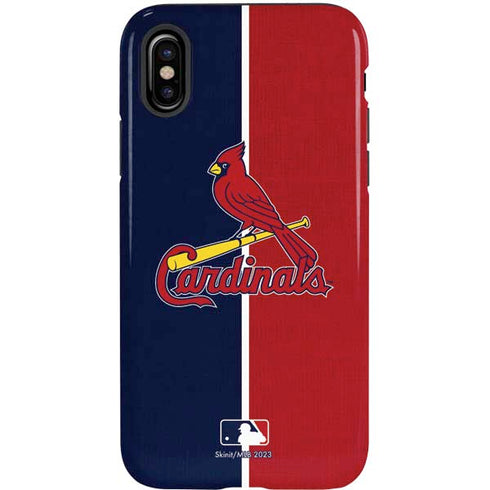 MLB St. Louis Cardinals Split iPhone XS Pro Case