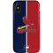 MLB St. Louis Cardinals Split iPhone XS Pro Case