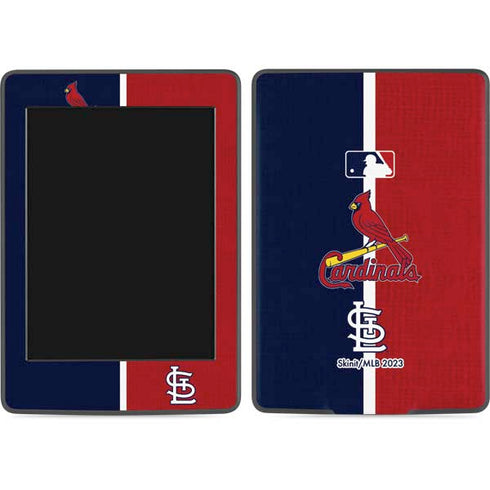 MLB St. Louis Cardinals Split Amazon Kindle Skin
