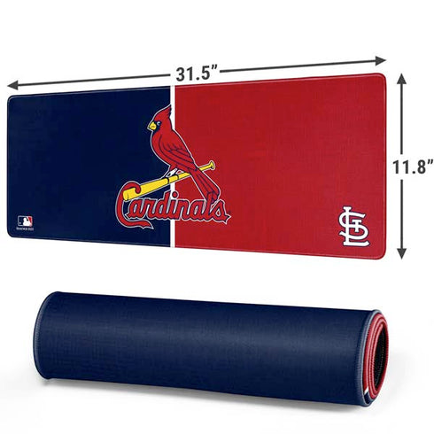MLB St. Louis Cardinals Split Gaming Mouse Pad