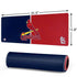 MLB St. Louis Cardinals Split Gaming Mouse Pad