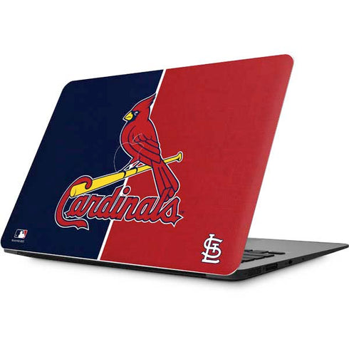 MLB St. Louis Cardinals Split Apple MacBook Skin