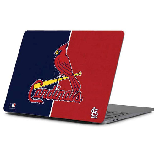 MLB St. Louis Cardinals Split Apple MacBook Pro 13-inch Skin