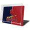 MLB St. Louis Cardinals Split MacBook Pro 16in (2019-20) Case plus Skin