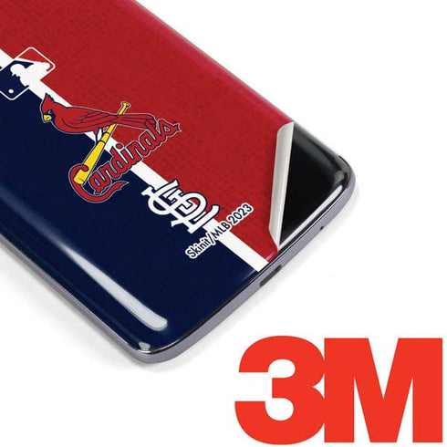 MLB St. Louis Cardinals Split Moto E5 Plus Skin